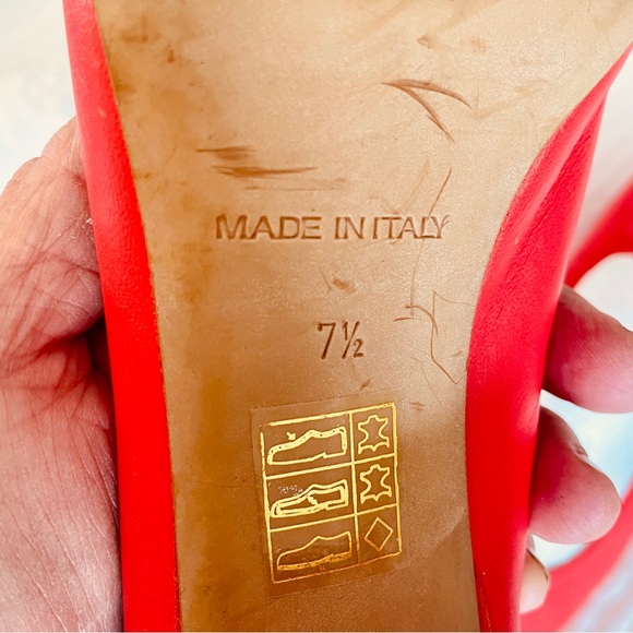 Everlane Women's Orange Heels - Picture 10 of 12